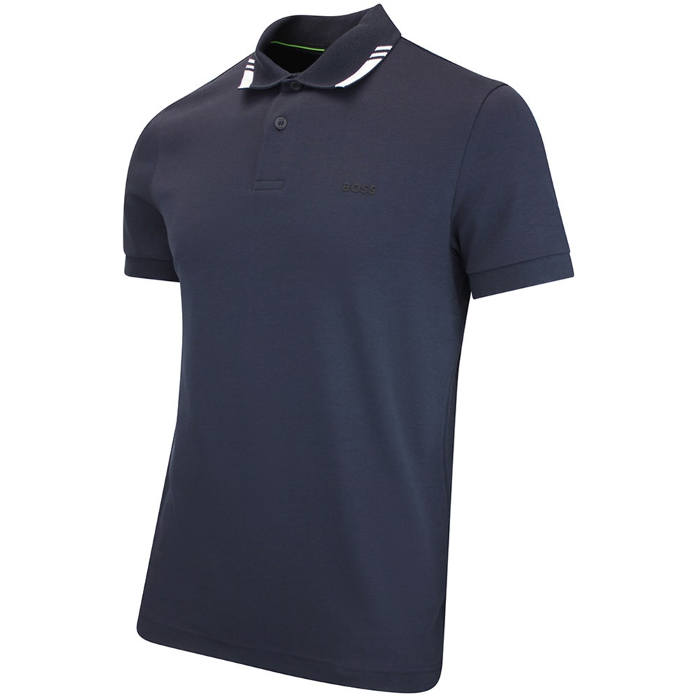 BOSS Golf Shirt - Network Paule Slim Fit - Dark Navy WI26