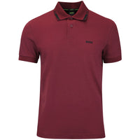 BOSS Golf Shirt - Network Paule Slim Fit - Zinfandel WI26