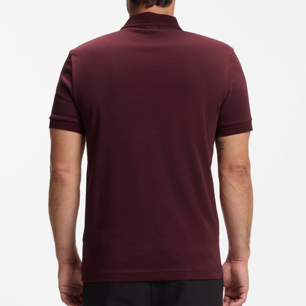 BOSS Golf Shirt - Network Paule Slim Fit - Zinfandel WI26