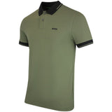 BOSS Golf Shirt - Network Paule Slim - Open Green FA26