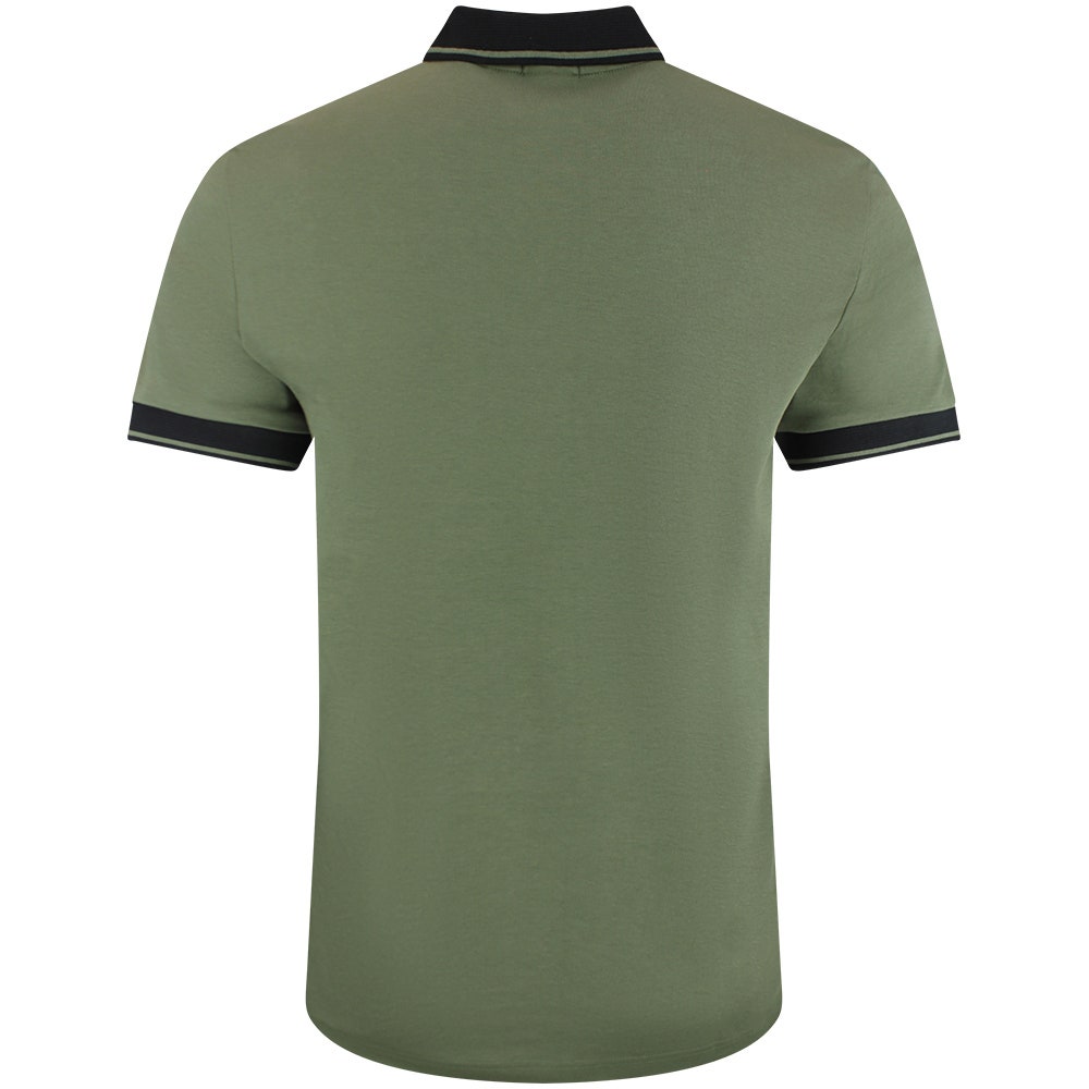 BOSS Golf Shirt - Network Paule Slim - Open Green FA26