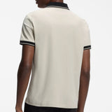 BOSS Golf Shirt - Network Paule Slim - Pelican FA26