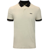 BOSS Golf Shirt - Network Paule Slim - Pelican FA26
