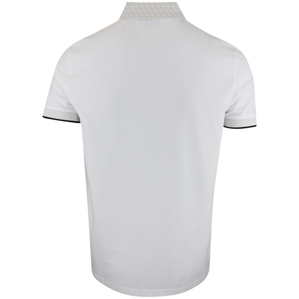 BOSS Golf Shirt - Paddy Chip GOC Reg. Fit - Bright White SP26
