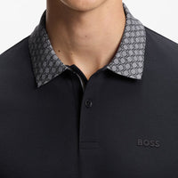 BOSS Golf Shirt - Paddy Chip GOC Reg. Fit - Dark Navy SP26