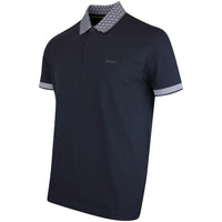 BOSS Golf Shirt - Paddy Chip GOC Reg. Fit - Dark Navy SP26
