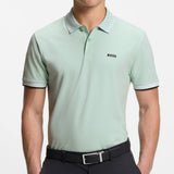 BOSS Golf Shirt - Paddy Chip GOC Reg. Fit - Mint Tint SP26