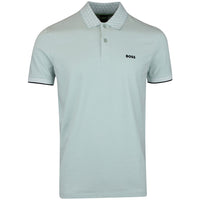 BOSS Golf Shirt - Paddy Chip GOC Reg. Fit - Mint Tint SP26