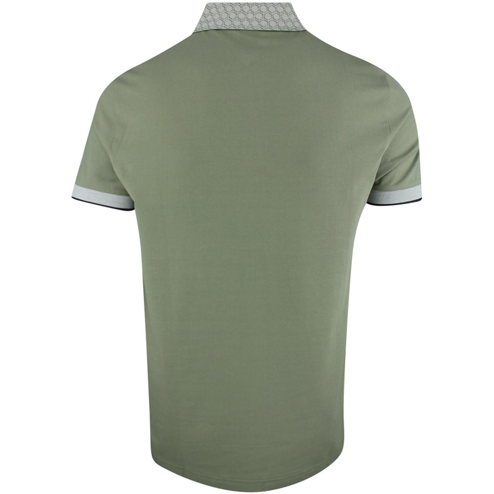 BOSS Golf Shirt - Paddy Chip GOC Reg. Fit - Olive Green SP26