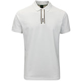BOSS Golf Shirt - Paddy GOC Reg. Fit - Bright White WI25