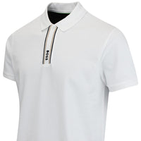 BOSS Golf Shirt - Paddy GOC Reg. Fit - Bright White WI25