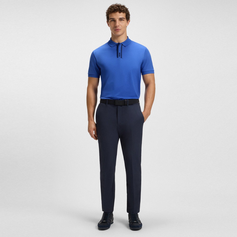 BOSS Golf Shirt - Paddy GOC Reg. Fit - Dazzling Blue WI25