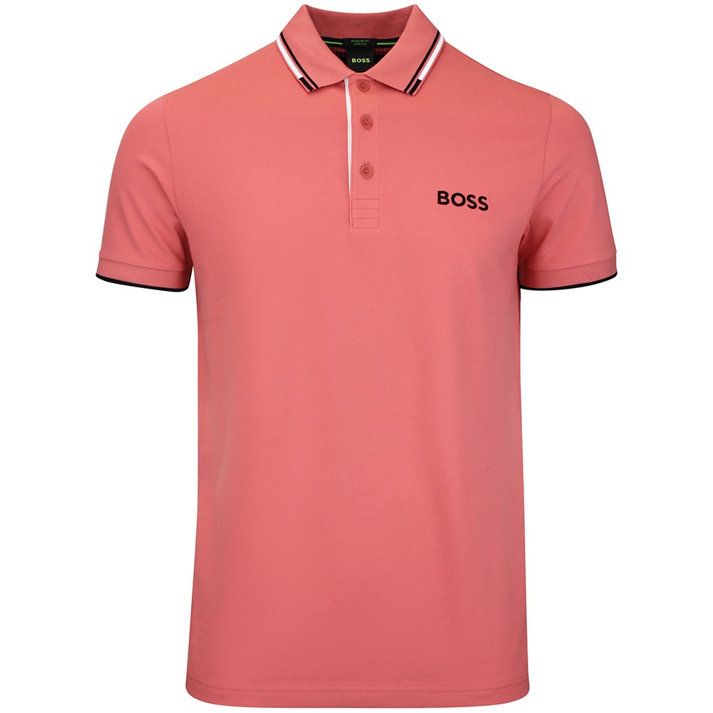 BOSS Golf Shirt - Paddy Pro Reg. Fit - Coral WI26