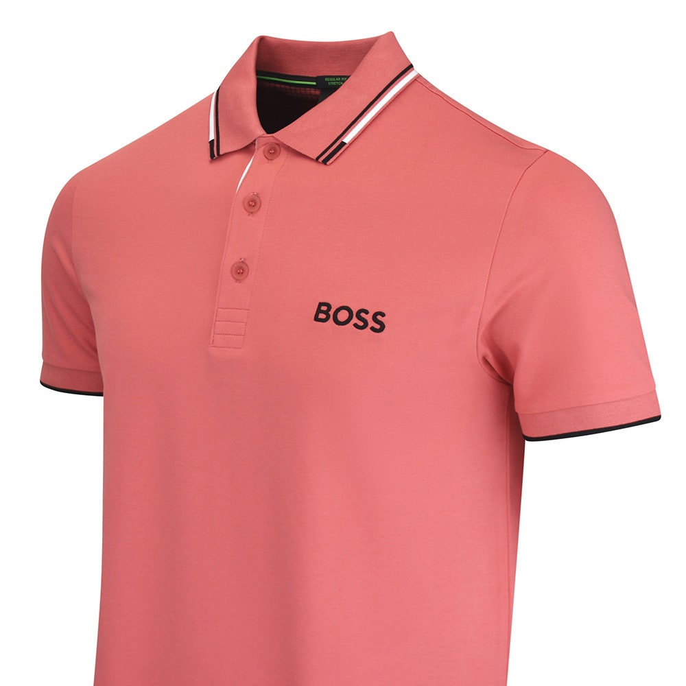 BOSS Golf Shirt - Paddy Pro Reg. Fit - Coral WI26