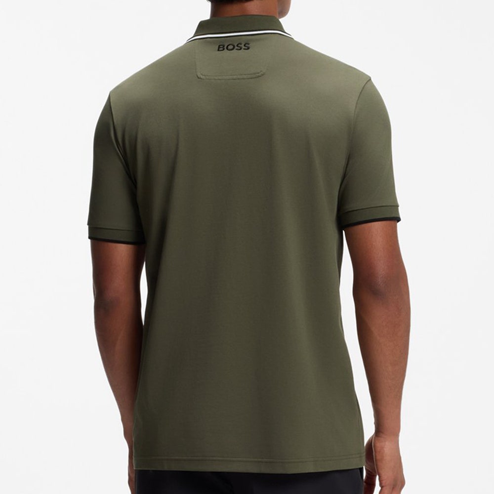 BOSS Golf Shirt - Paddy Pro Reg. Fit - Khaki Green WI26