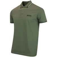BOSS Golf Shirt - Paddy Pro Reg. Fit - Khaki Green WI26