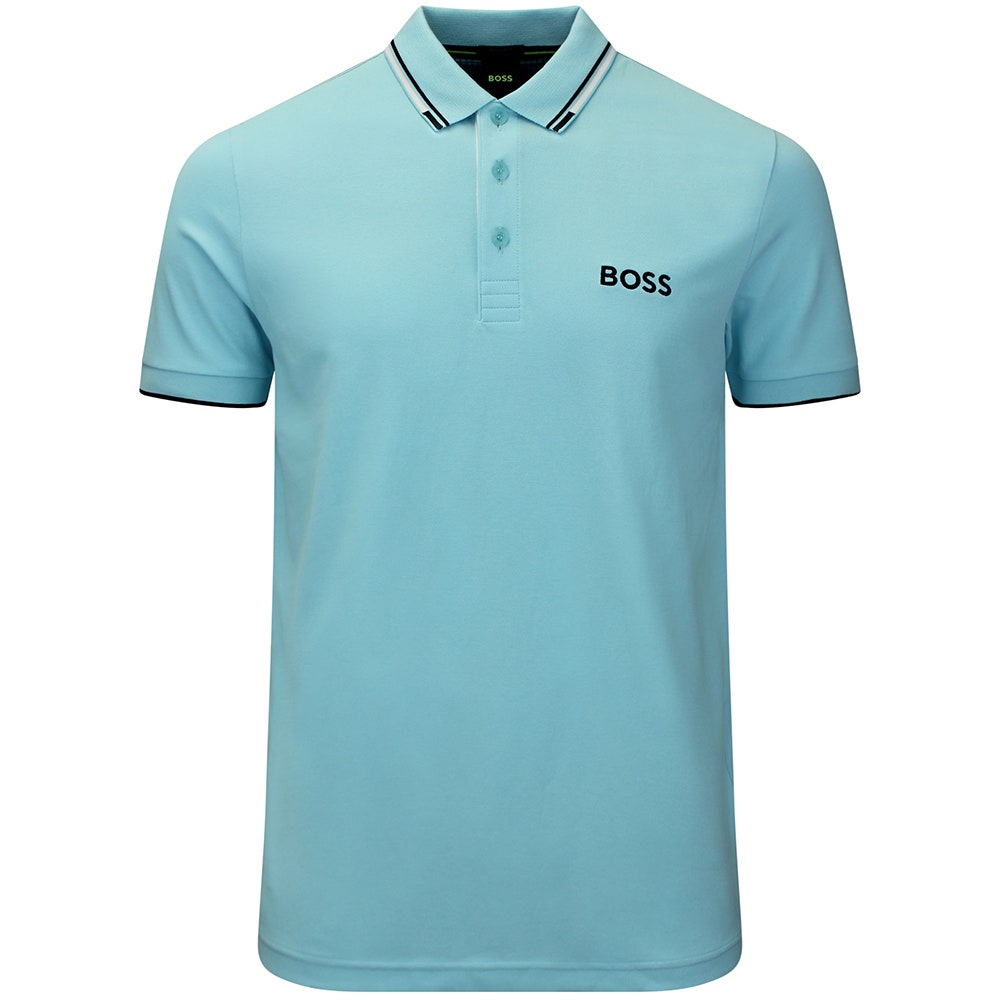 BOSS Golf Shirt - Paddy Pro Reg. Fit - Open Blue FA26