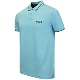 BOSS Golf Shirt - Paddy Pro Reg. Fit - Open Blue FA26