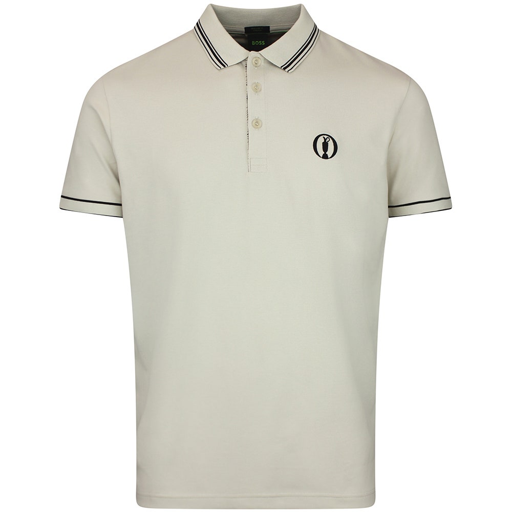 BOSS Golf Shirt - Paddy The Open '26 Reg. Fit - Pelican FA26