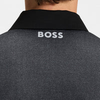BOSS Golf Shirt - Paddytech GOC Reg. Fit - Black Melange WI25