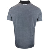 BOSS Golf Shirt - Paddytech GOC Reg. Fit - Black Melange WI25