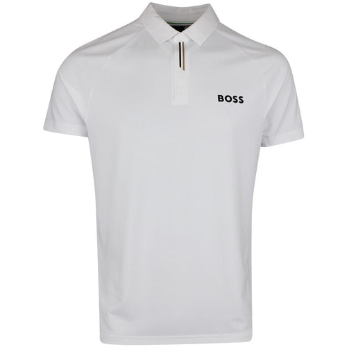 BOSS Golf Shirt - Paddytech GOC Reg. Fit - Bright White SP26