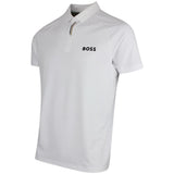 BOSS Golf Shirt - Paddytech GOC Reg. Fit - Bright White SP26