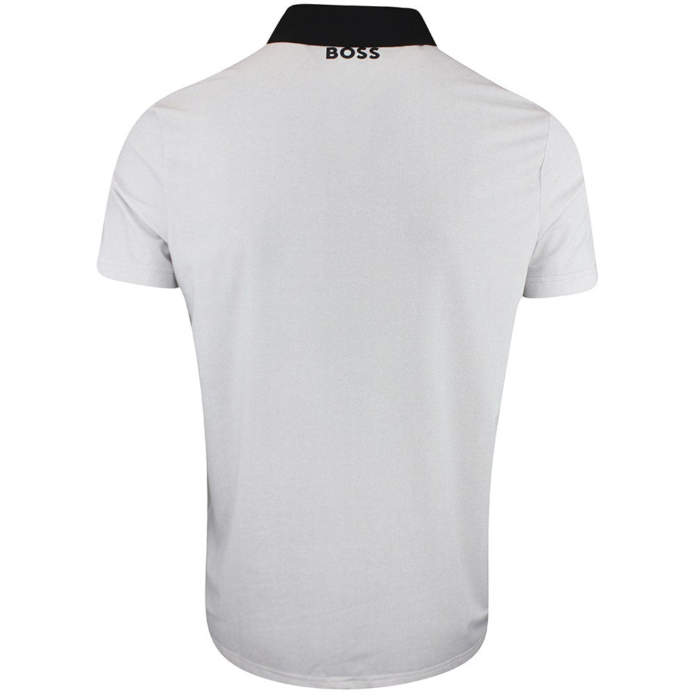 BOSS Golf Shirt - Paddytech GOC Reg. Fit - Bright White WI25