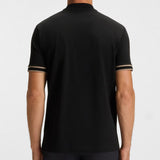 BOSS Golf Shirt - Pariq QZ Regular Fit - Black WI26