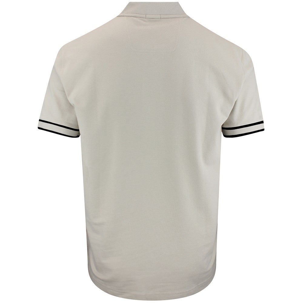 BOSS Golf Shirt - Pariq QZ Regular Fit - Stone Beige WI26