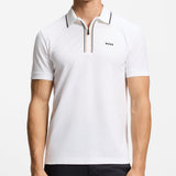 BOSS Golf Shirt - Philix GOC Slim - Bright White WI26