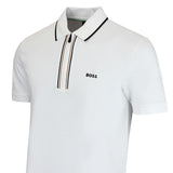 BOSS Golf Shirt - Philix GOC Slim - Bright White WI26