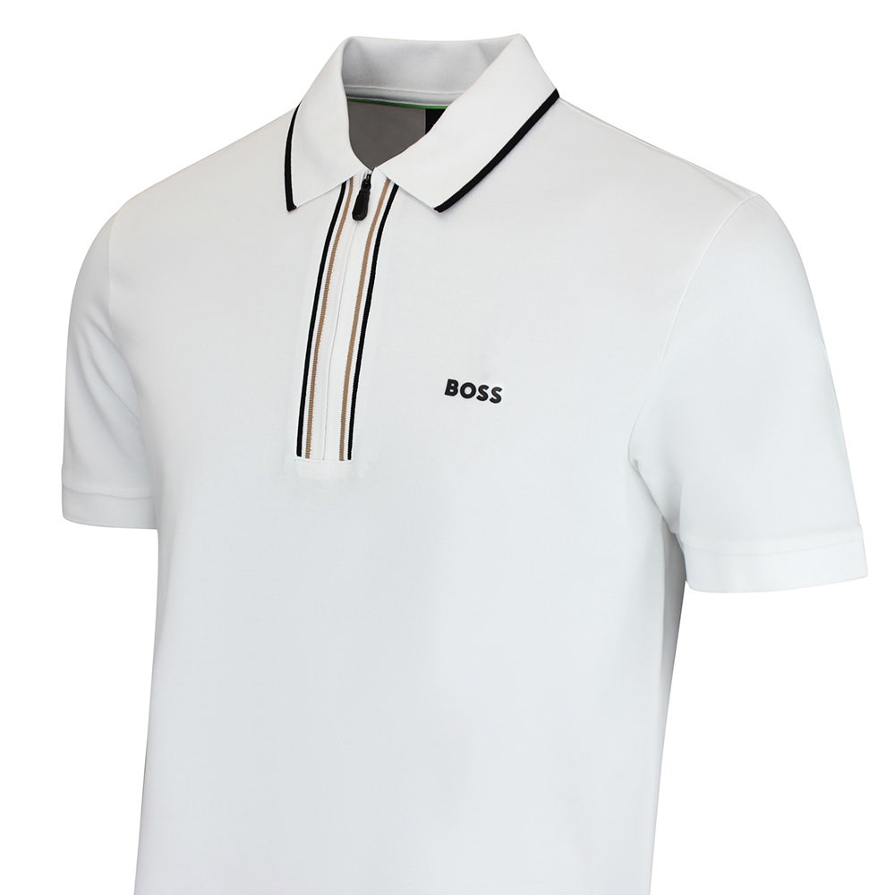 BOSS Golf Shirt - Philix GOC Slim - Bright White WI26