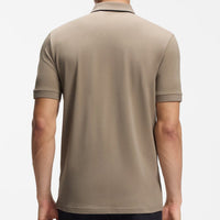 BOSS Golf Shirt - Philix GOC Slim QZ - Brindle SU26