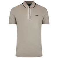 BOSS Golf Shirt - Philix GOC Slim QZ - Brindle SU26