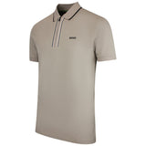 BOSS Golf Shirt - Philix GOC Slim QZ - Brindle SU26