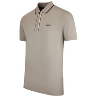 BOSS Golf Shirt - Philix GOC Slim QZ - Brindle SU26