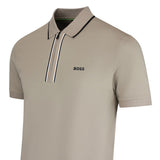 BOSS Golf Shirt - Philix GOC Slim QZ - Brindle SU26