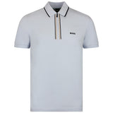 BOSS Golf Shirt - Philix GOC Slim QZ - Skyway SU26