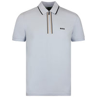 BOSS Golf Shirt - Philix GOC Slim QZ - Skyway SU26
