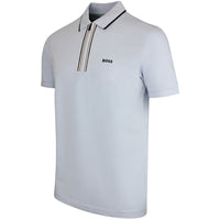 BOSS Golf Shirt - Philix GOC Slim QZ - Skyway SU26