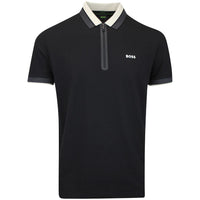 BOSS Golf Shirt - Philix H19 QZ Reg. Fit - Black WI25