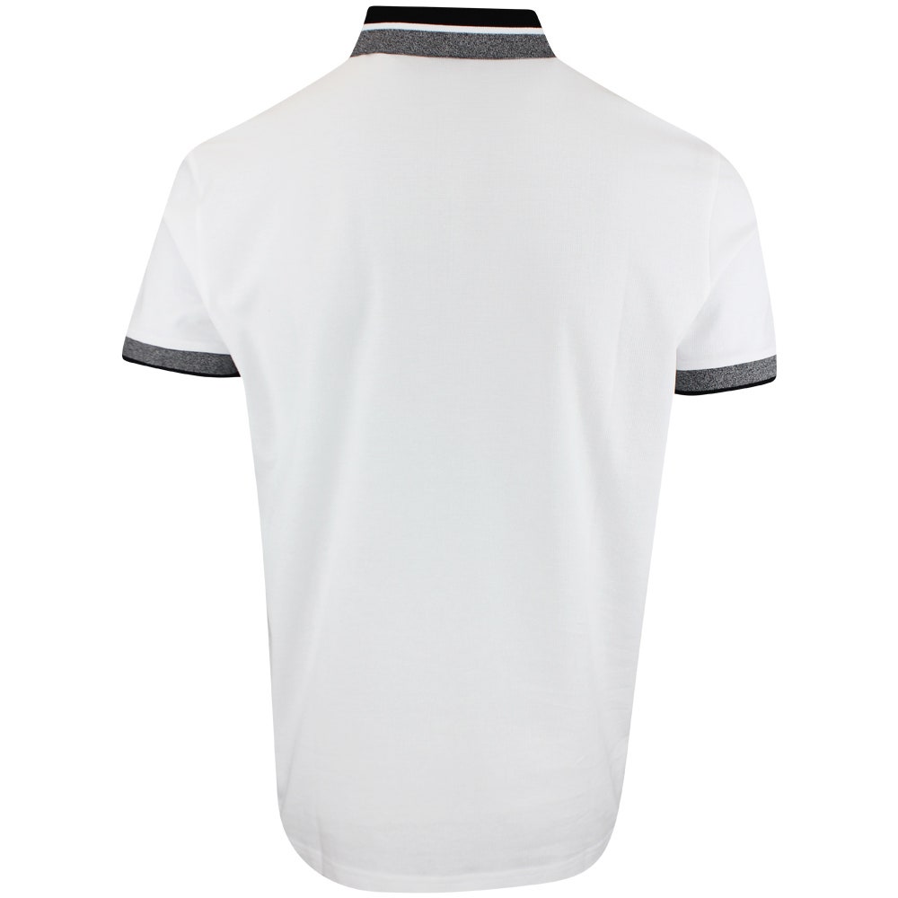 BOSS Golf Shirt - Philix H19 QZ Reg. Fit - Bright White WI25