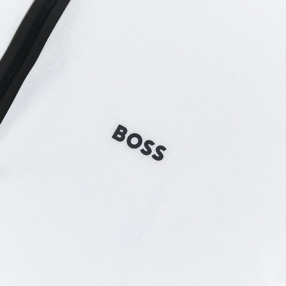 BOSS Golf Shirt - Philix H19 QZ Reg. Fit - Bright White WI25