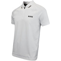 BOSS Golf Shirt - Philix MB 3 Slim - White FA24