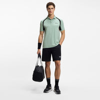 BOSS Golf Shirt - Spin Colourblock TOC Slim - Iceberg Green SP26