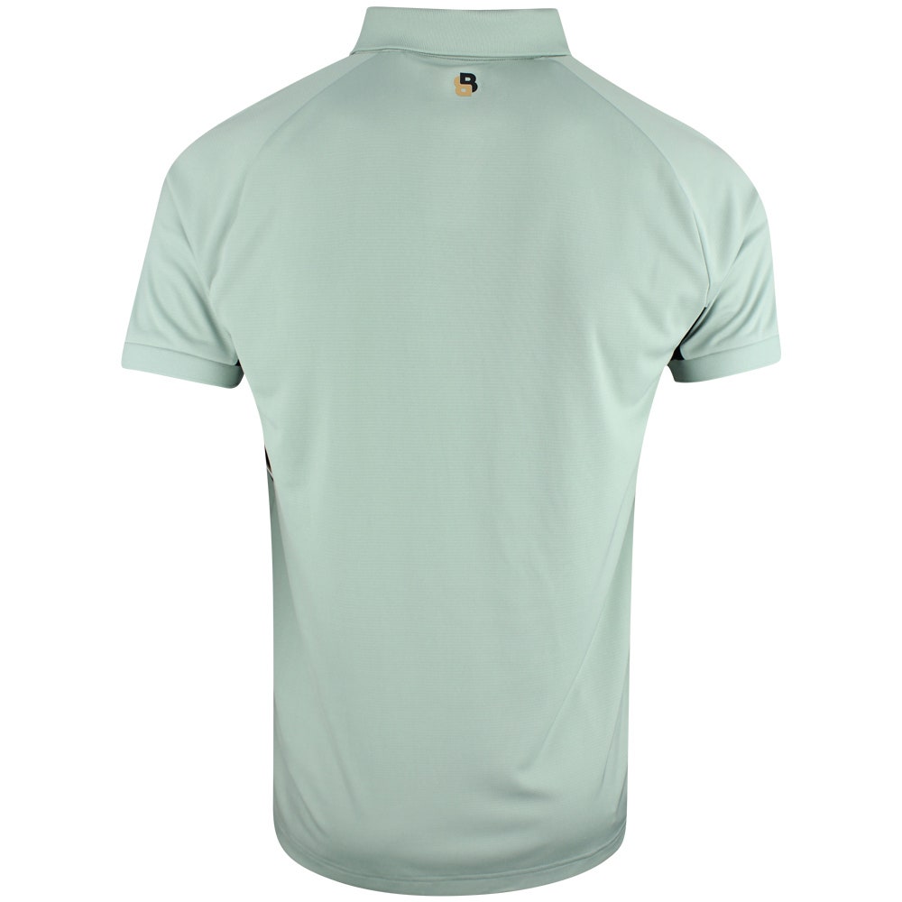 BOSS Golf Shirt - Spin Colourblock TOC Slim - Iceberg Green SP26