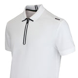 BOSS Golf Shirt - Terrace Reg. Fit QZ - Bright White SU26