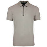 BOSS Golf Shirt - Terrace Reg. Fit QZ - Brindle SU26