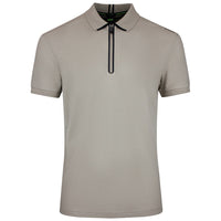 BOSS Golf Shirt - Terrace Reg. Fit QZ - Brindle SU26